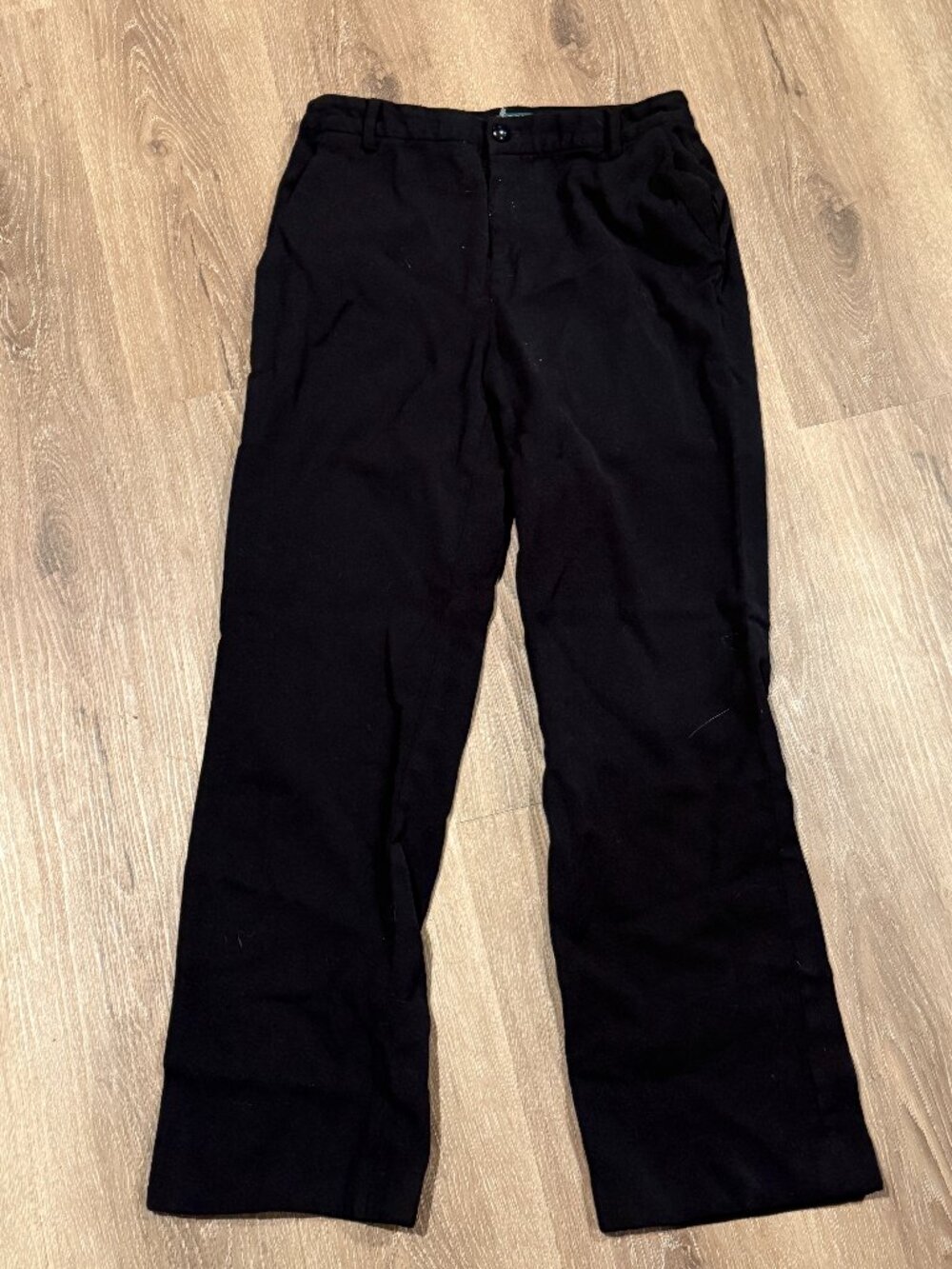Lauren Ralph Lauren Black 100% Wool Dress Pants Size 6